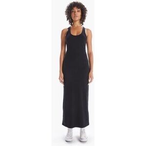 EUC - SPRWMN - Racerback Maxi Dress - Black Size Large
